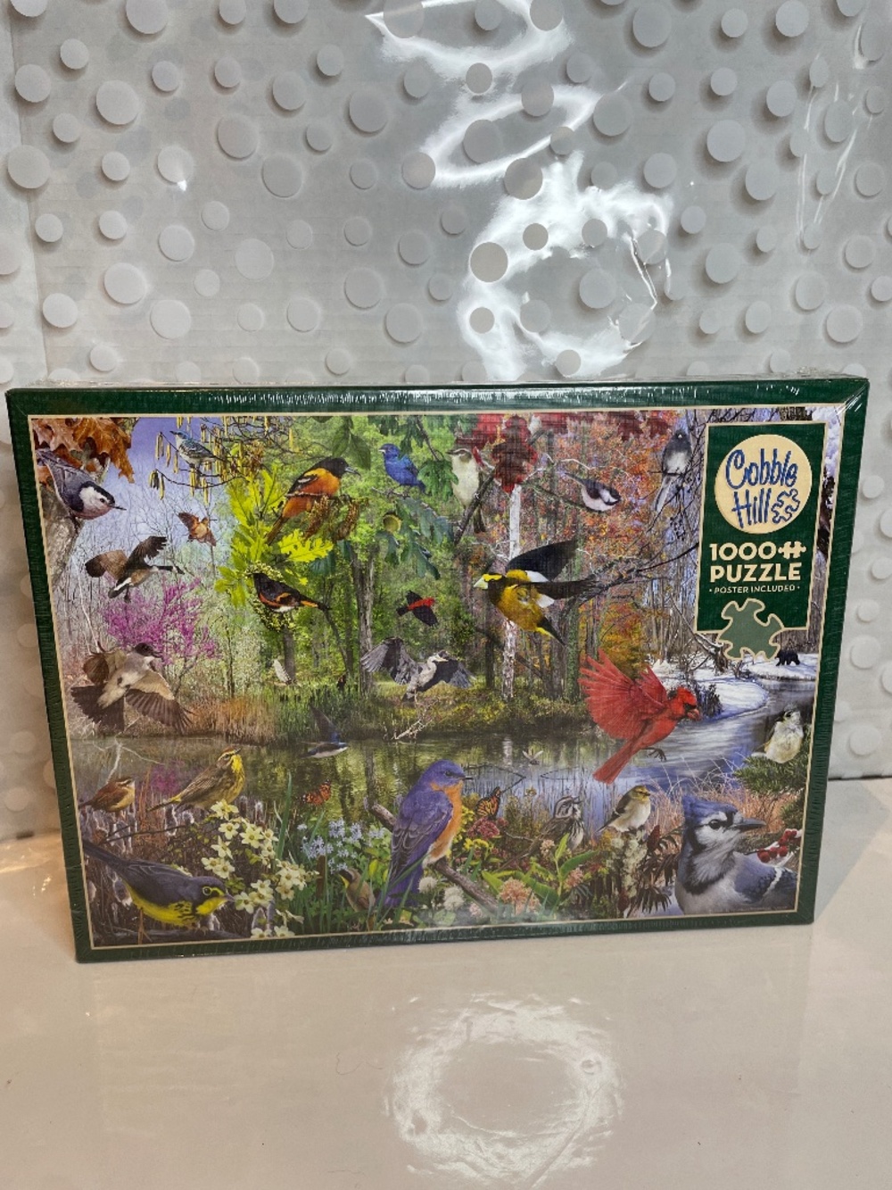 Cobble Hill 1000 Piece Puzzle - 🐤🐧Birds of the Season